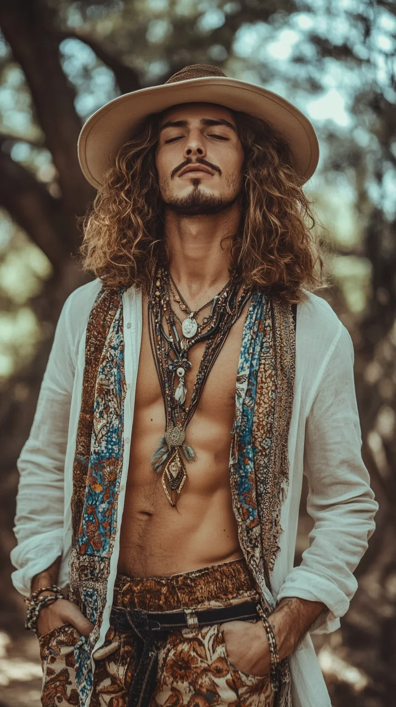 Embrace Bohemian Vibes: Effortless, Eclectic Style for the Modern Man