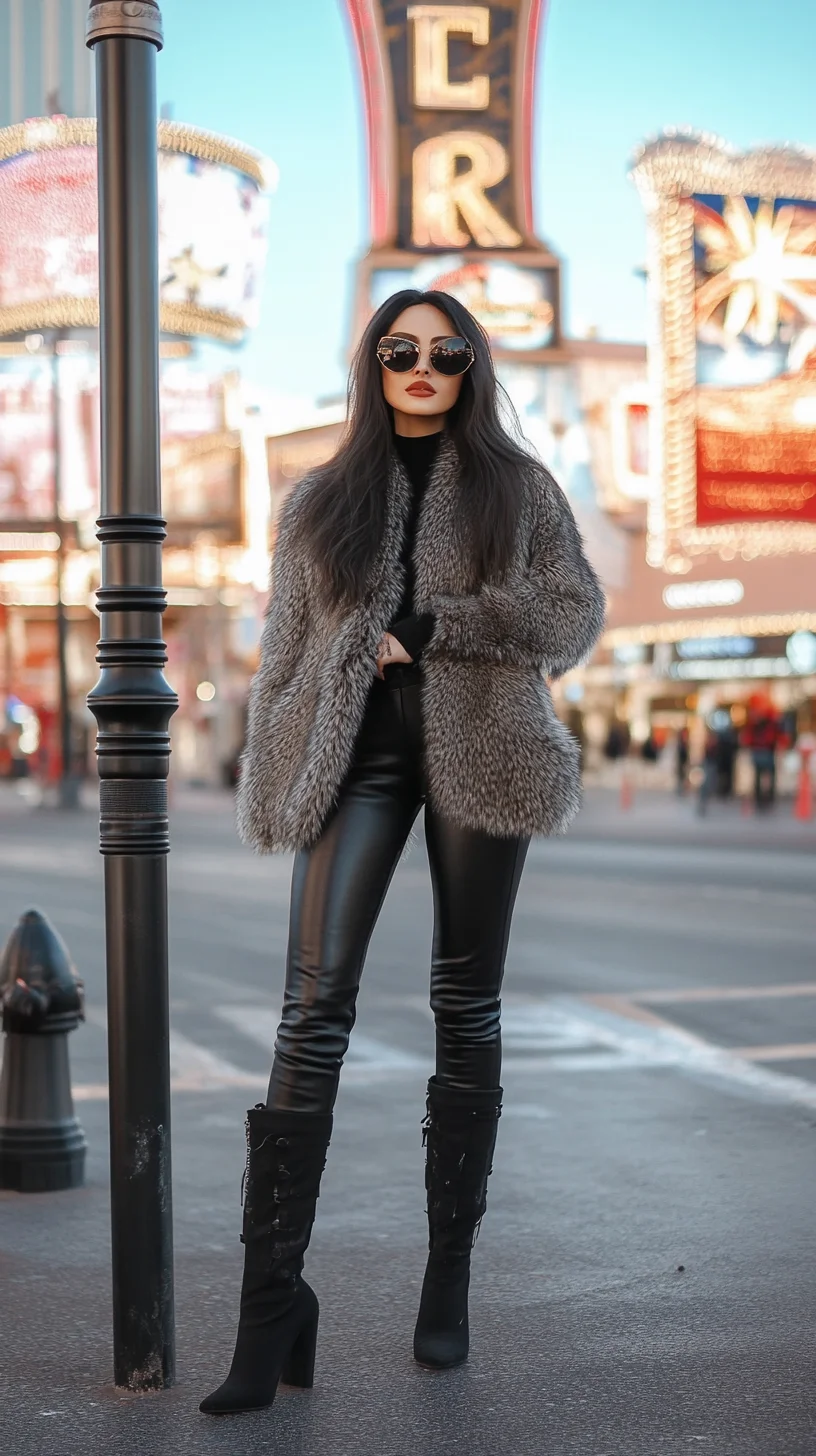 Embrace Bold Elegance: The Perfect Fusion of Glam and Edge