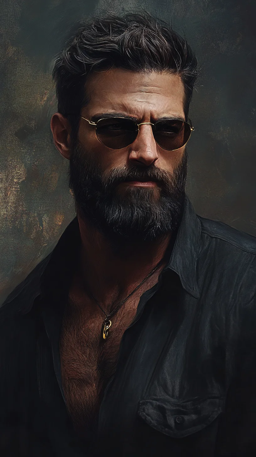 Embrace Bold Sophistication with a Full, Well-Groomed Beard Style