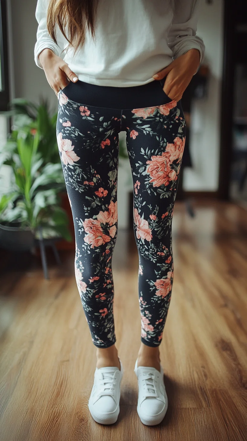 Embrace Comfort and Style: Floral Leggings for Effortless Chic