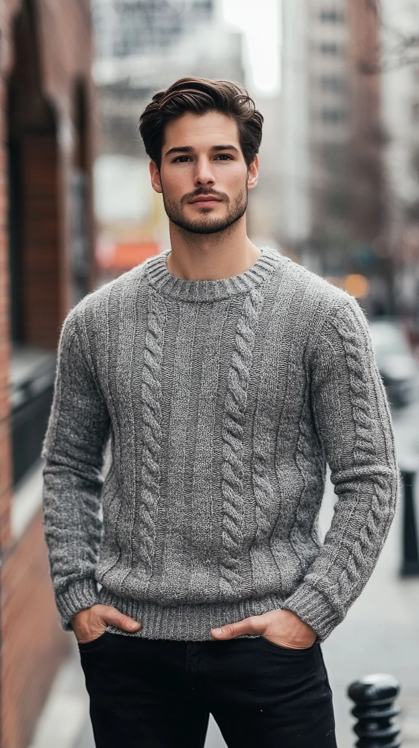 Embrace Cozy Cool: The Timeless Appeal of Cable Knit Sweaters