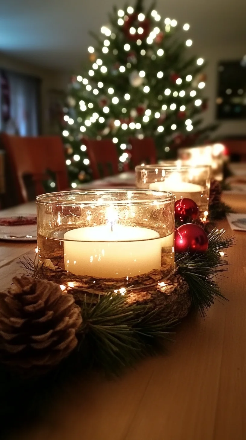 Embrace Cozy Elegance: A Festive Centerpiece for Your Holiday Gatherings