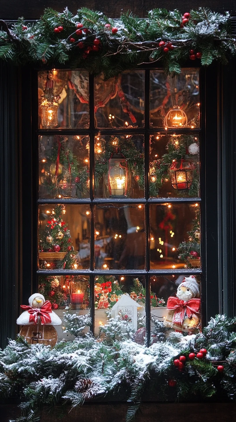 Embrace Cozy Elegance: Transform Your Space with Festive Window Decor