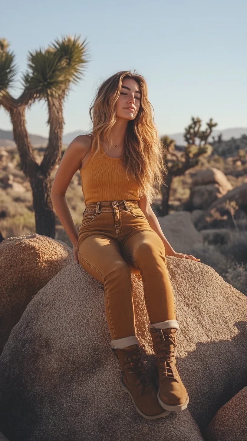 Embrace Earthy Elegance: Casual Chic with a Touch of Adventure