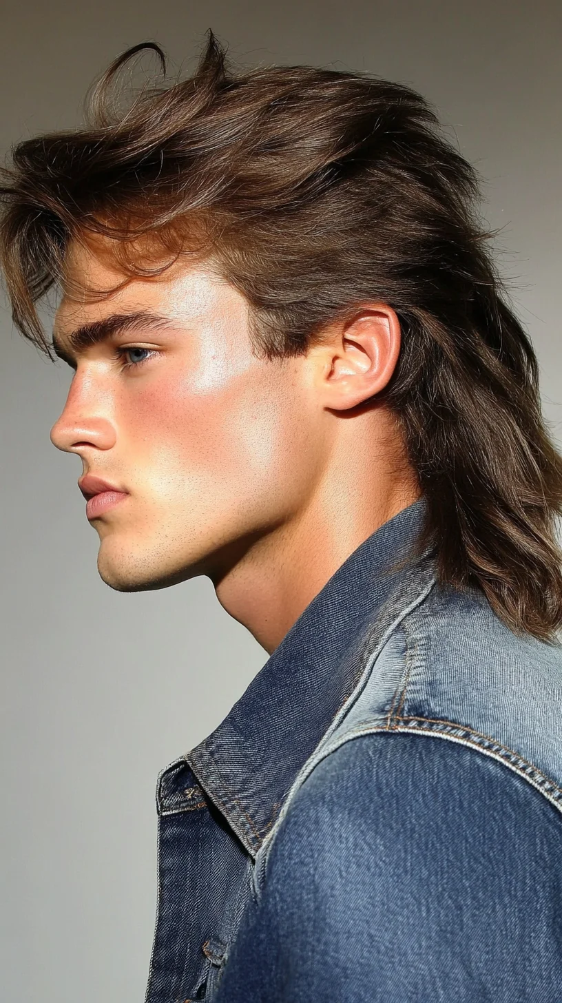 Embrace Edgy Revival: The Modern Mullet for Bold Style Statements
