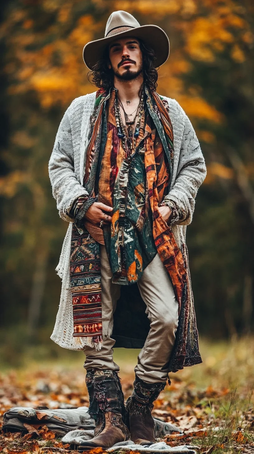 Embrace Effortless Bohemian Charm with a Touch of Rustic Elegance