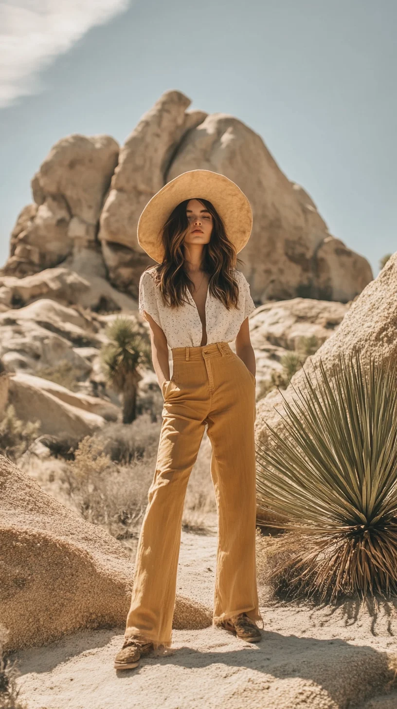 Embrace Effortless Boho Chic with Earthy Tones and Flowy Silhouettes