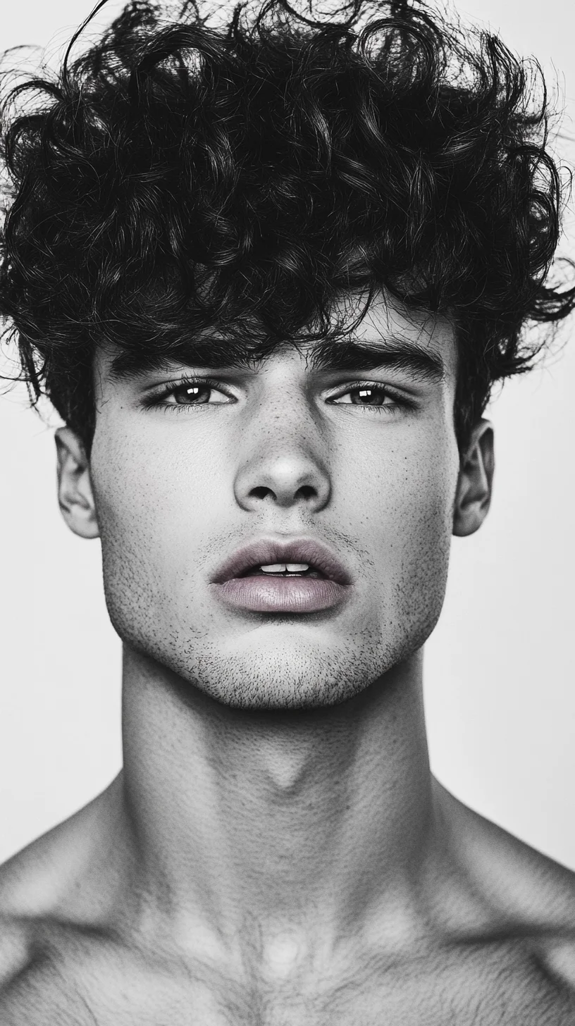 Embrace Effortless Charm with Bold, Textured Curls