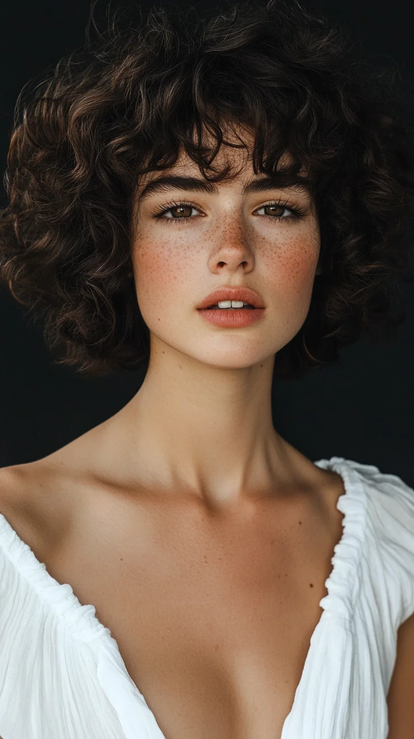 Embrace Effortless Charm with Lush Curly Layers for All Occasions