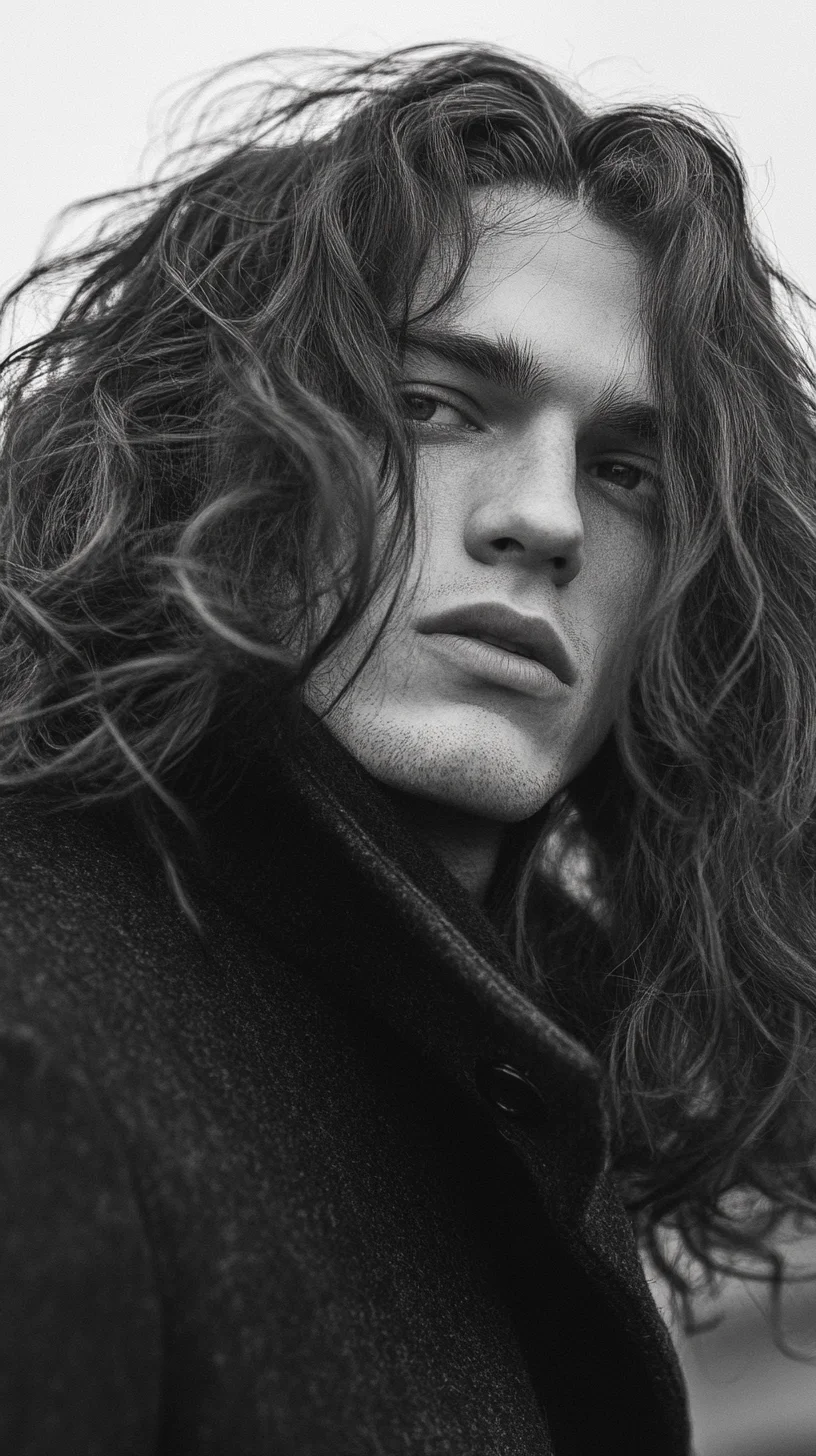 Embrace Effortless Cool with Unruly Waves and Chic Outerwear