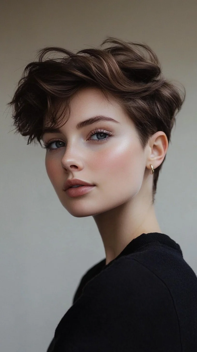 Embrace Effortless Elegance: The Benefits of Textured Short Hair