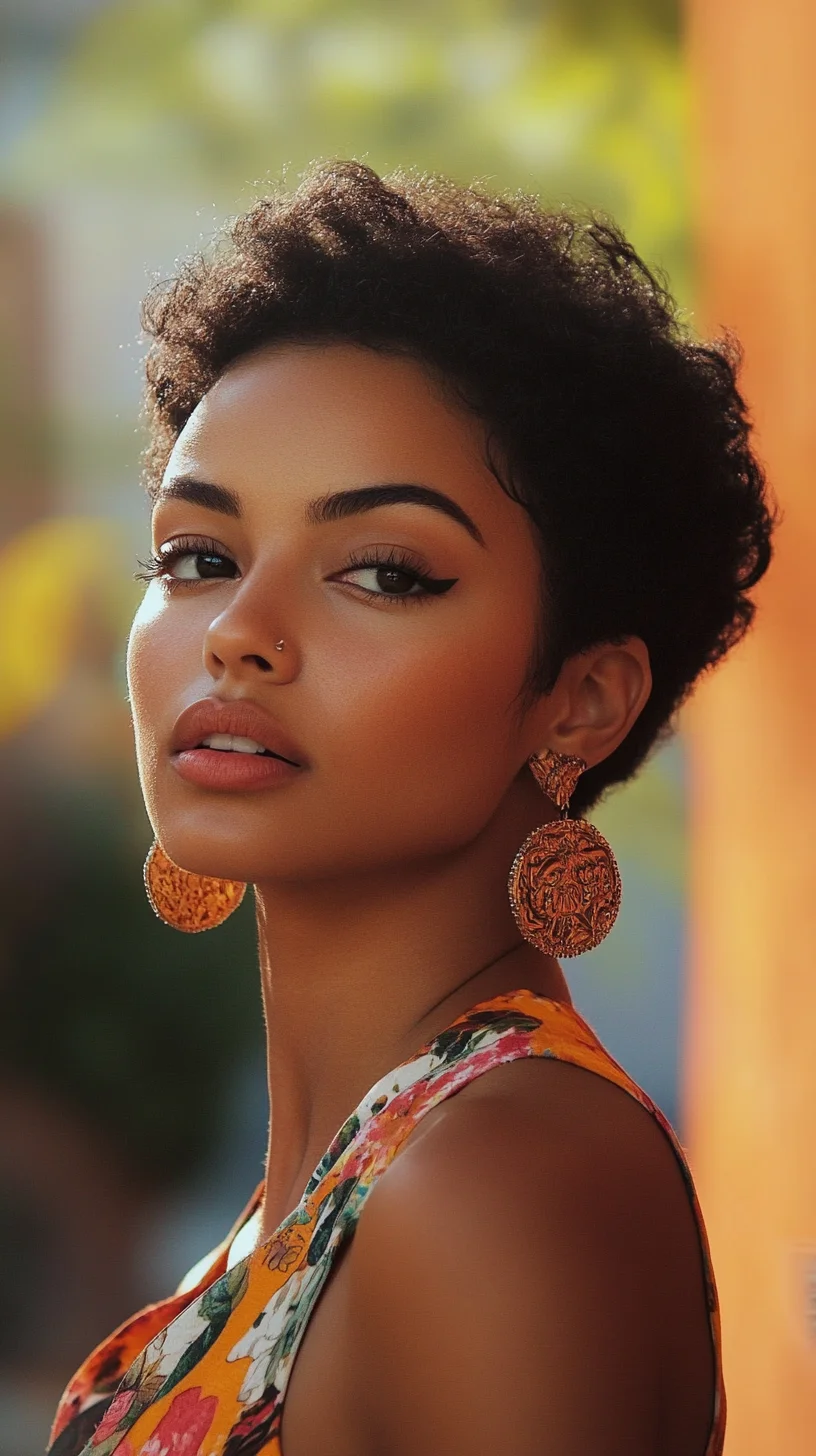 Embrace Effortless Elegance with a Chic Short Curly Hairstyle