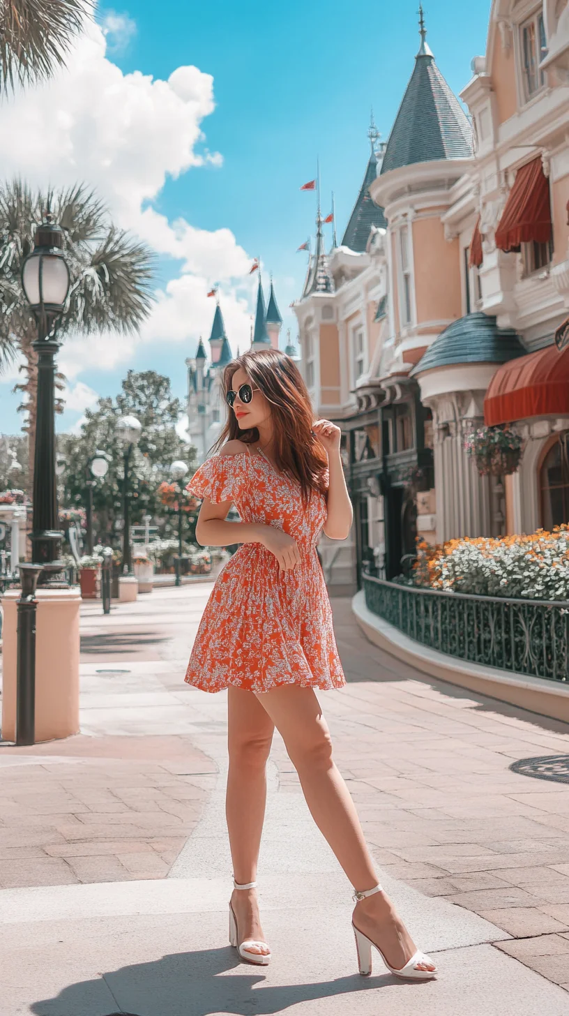 Embrace Effortless Elegance with a Playful Floral Mini Dress