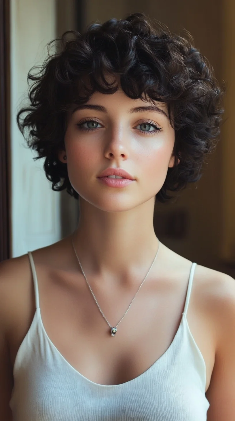 Embrace Effortless Elegance with Bouncy, Textured Curly Hair