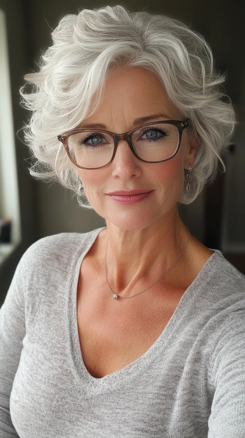 Embrace Effortless Elegance with the Chic, Textured Pixie Cut