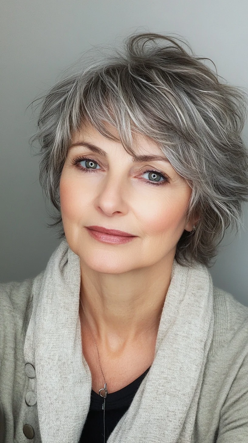 Embrace Effortless Elegance with This Textured Short Hairstyle