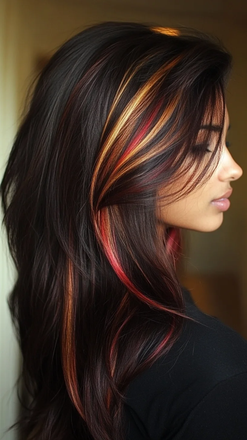 Embrace Elegance: Luscious Layers with Bold Color Accents