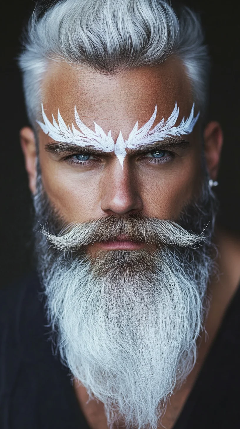Embrace Elegance: The Majestic Long Beard with Artistic Flair