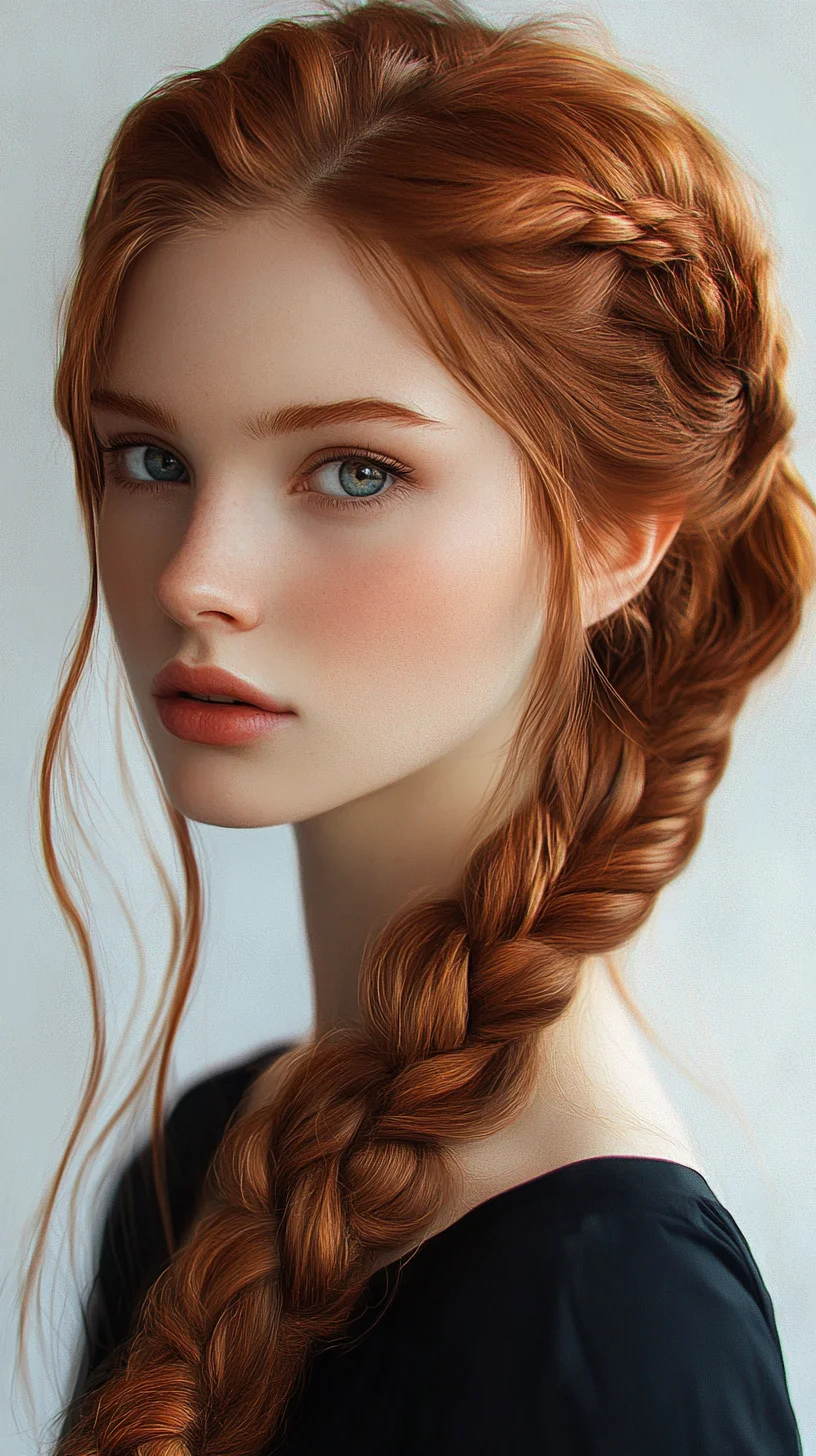 Embrace Elegance with a Chic Braided Crown Hairstyle