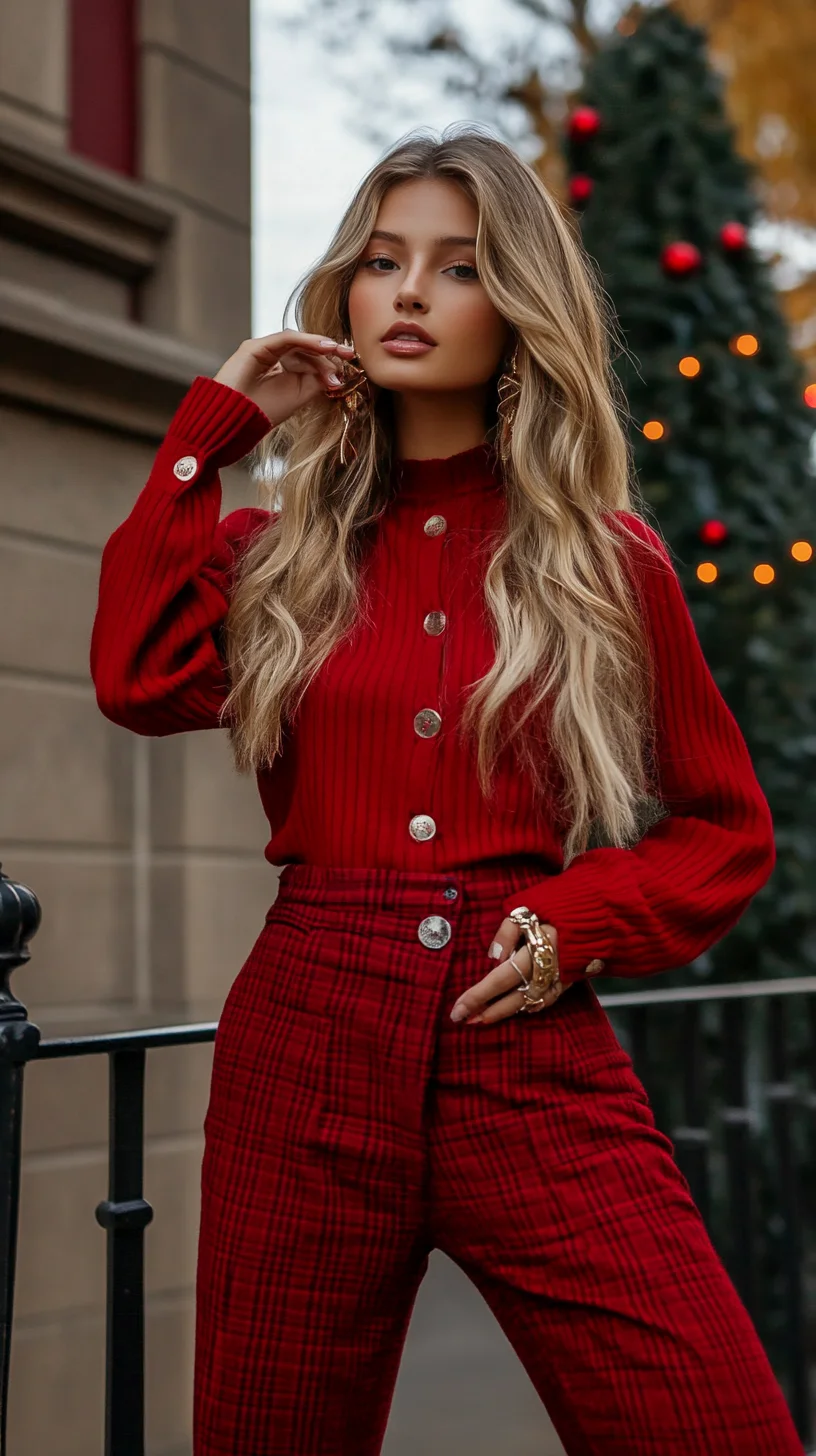 Embrace Festive Elegance: The Allure of Rich Red Tones