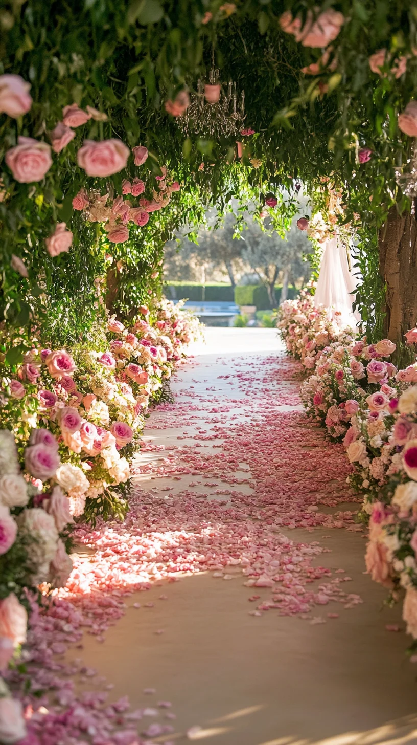 Embrace Nature's Elegance: Stunning Floral Aisles for Your Dream Decor
