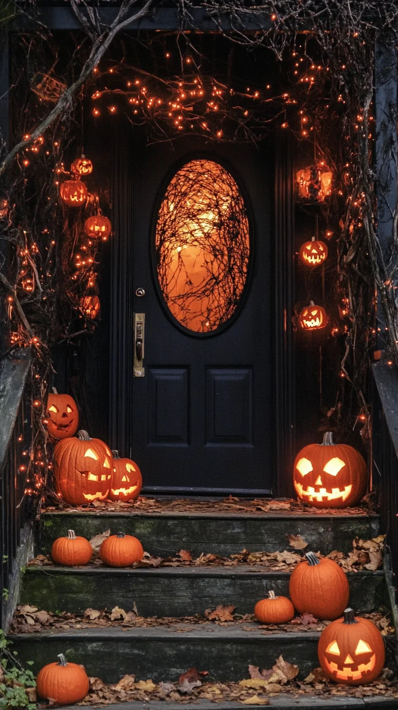 Embrace Spooky Charm: Transform Your Entryway into a Halloween Haven
