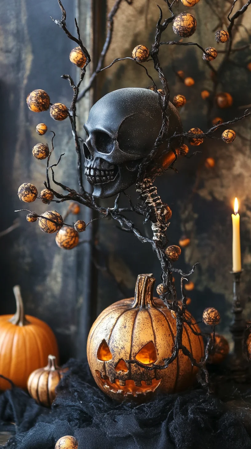 Embrace Spooky Elegance: A Chic Halloween Decor Style