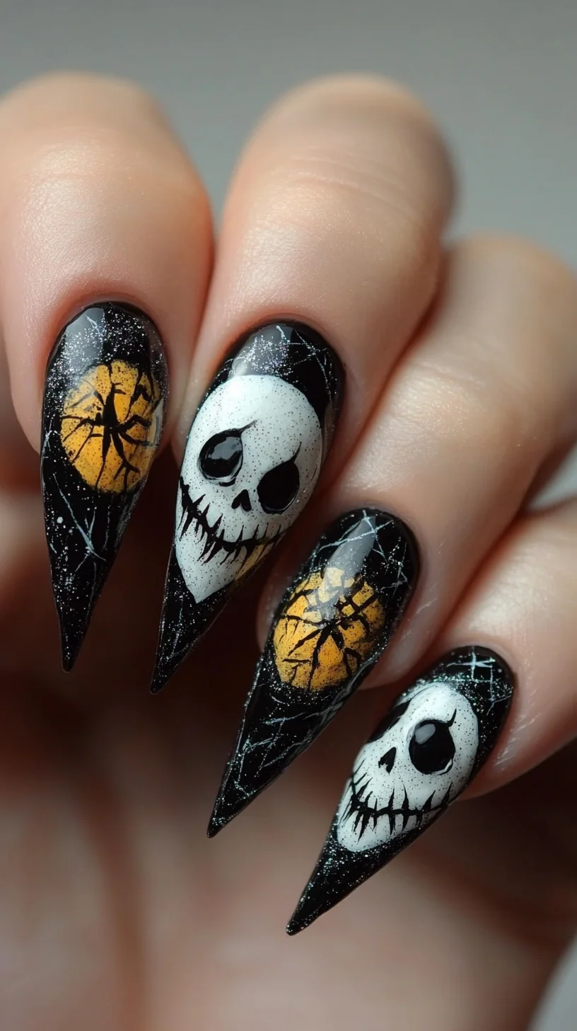 Embrace Spooky Elegance: Halloween-Inspired Nail Art for the Bold