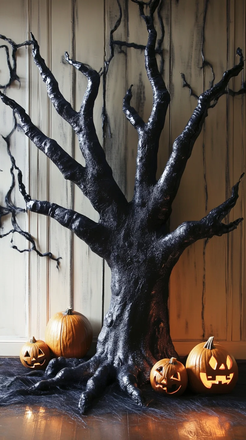 Embrace Spooky Elegance with This Dramatic Halloween Decor Style