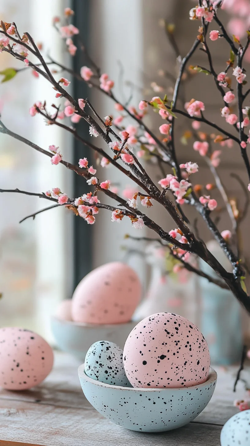Embrace Spring: Charming Pastel Decor for a Refreshing Home Aesthetic