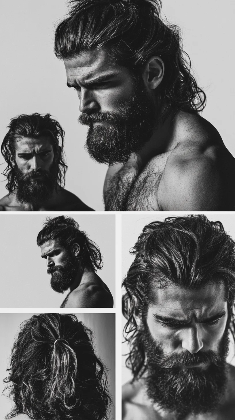 Embrace the Bold: A Rugged Beard Style with Effortless Appeal