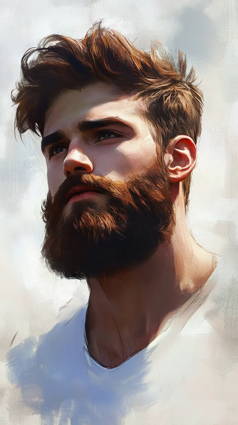 Embrace the Bold: Mastering the Full, Textured Beard Style