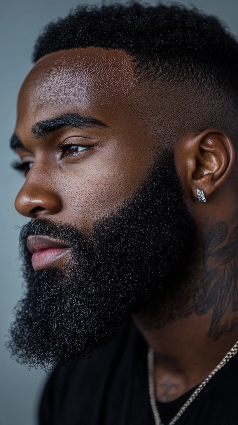 Embrace the Bold: Mastering the Full, Well-Defined Beard Style