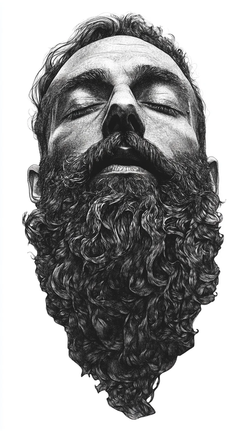 Embrace the Bold: The Full Curly Beard for Maximum Impact