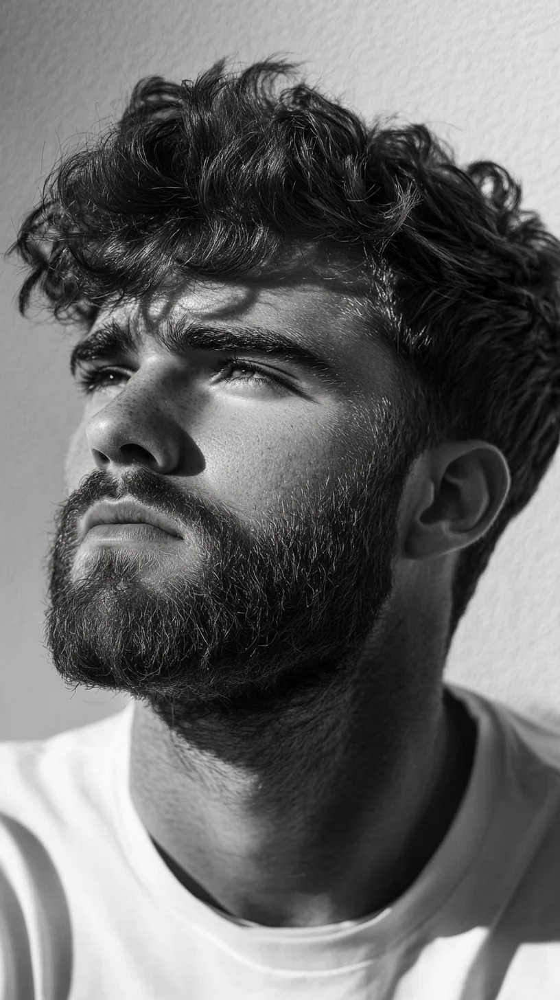 Embrace the Bold: The Full Textured Beard for a Striking Look