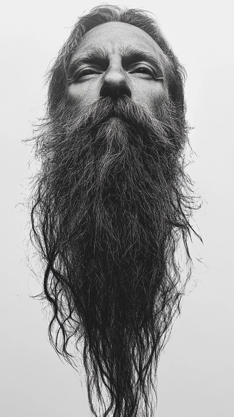 Embrace the Bold: Unruly Length and Texture for the Ultimate Power Beard