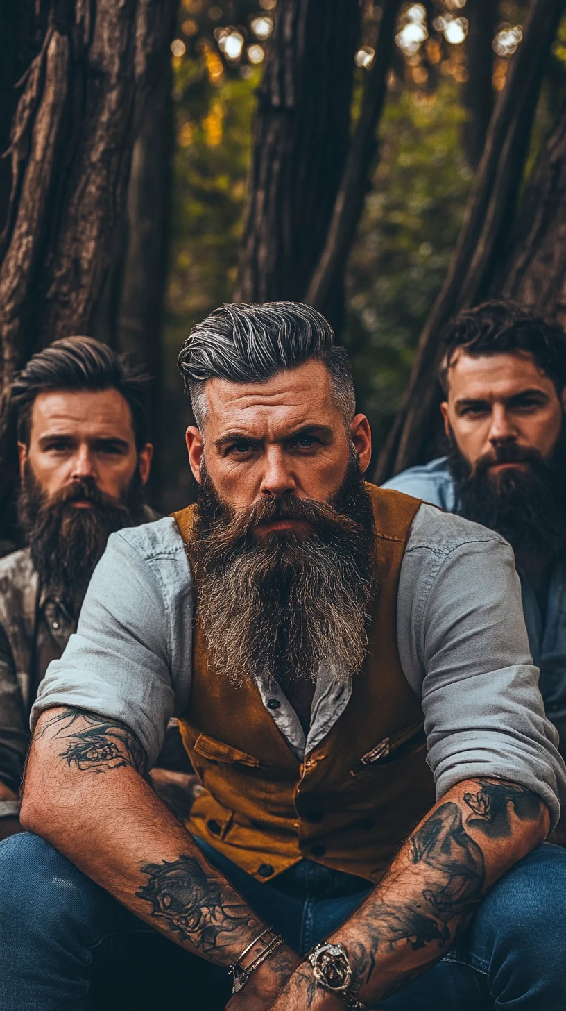 Embrace the Boldness: Master the Commanding Full Beard Style