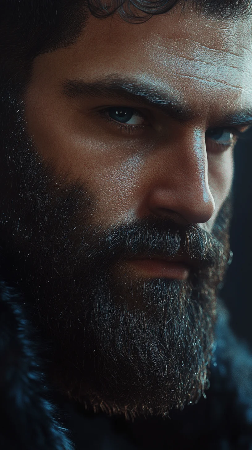 Embrace the Boldness: The Full, Textured Beard for Rugged Elegance