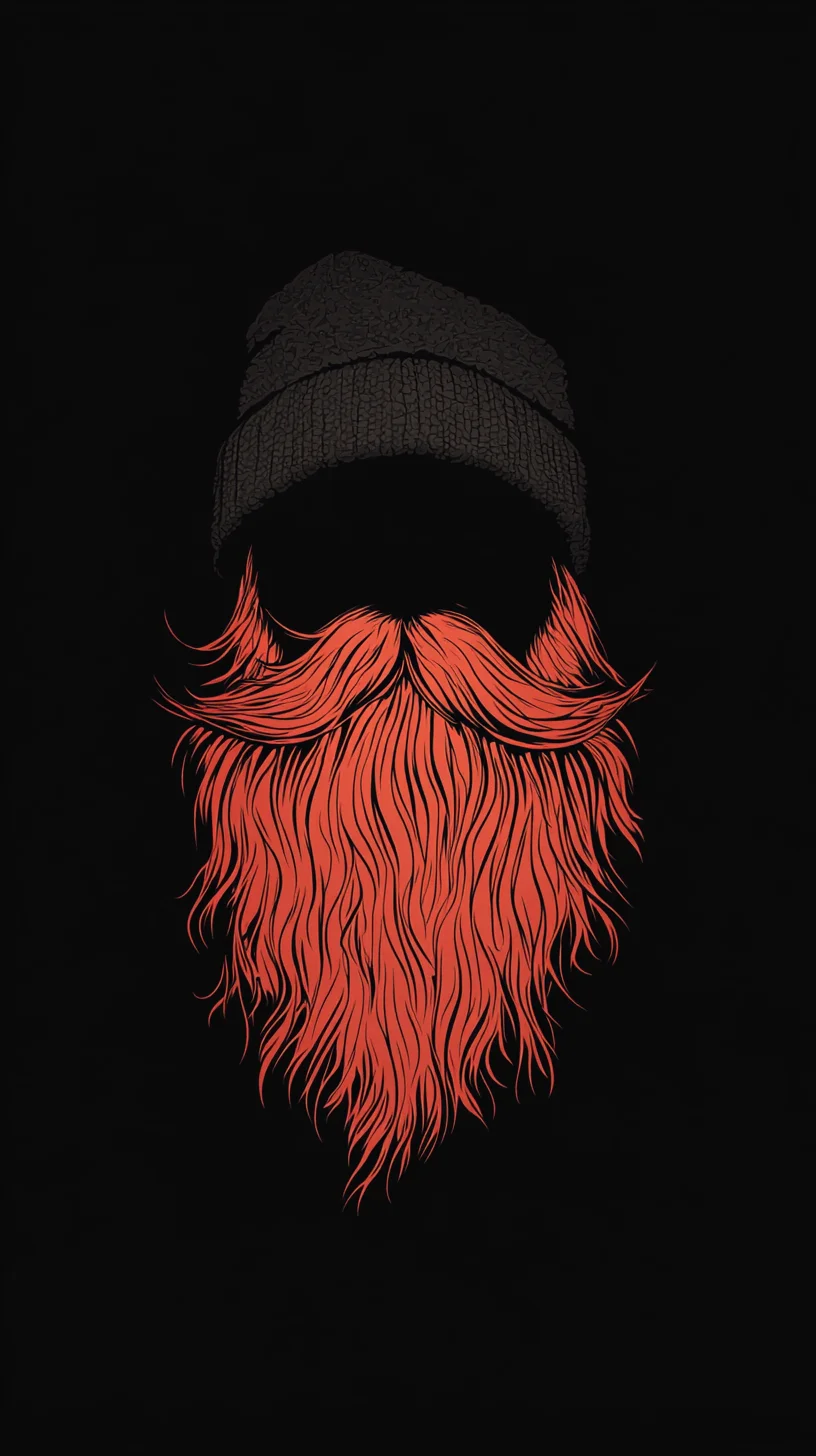 Embrace the Boldness: The Lush, Fiery Red Beard for a Standout Look