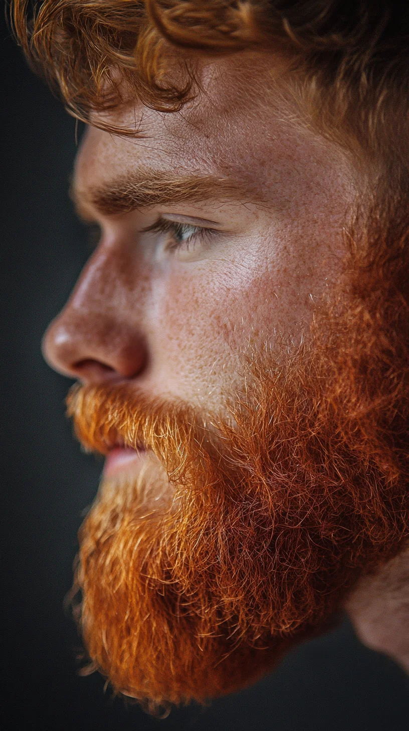 Embrace the Boldness: The Lush Ginger Beard for Confident Personalities