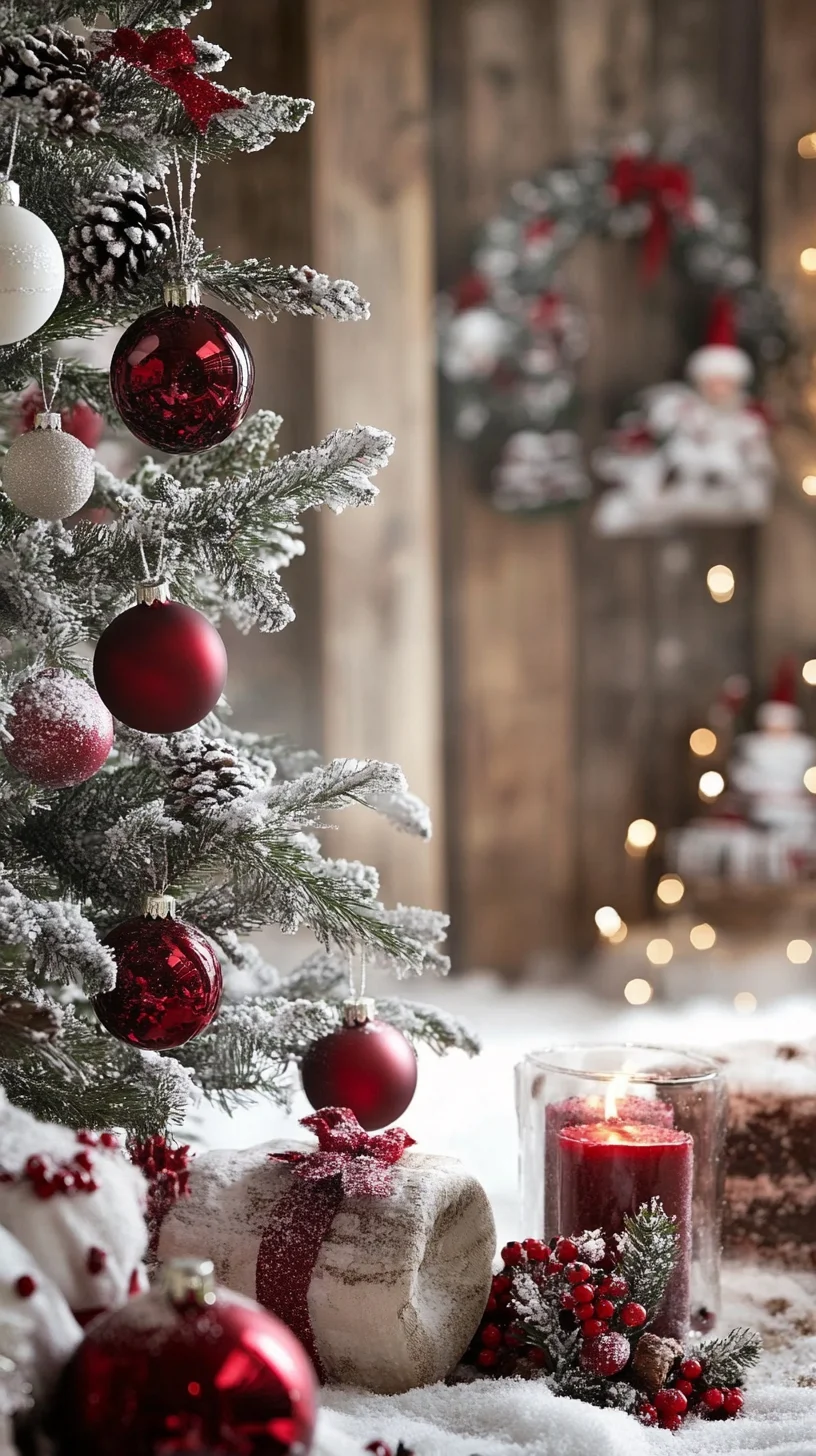Embrace the Cozy Elegance of a Rustic Holiday Retreat