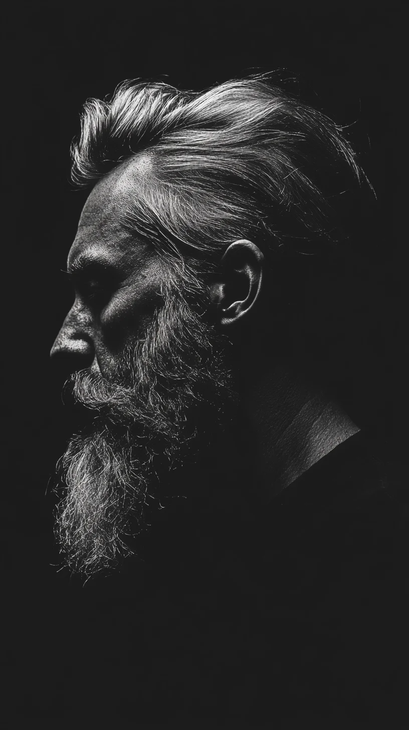 Embrace the Distinguished Look of the Full Textured Beard Style