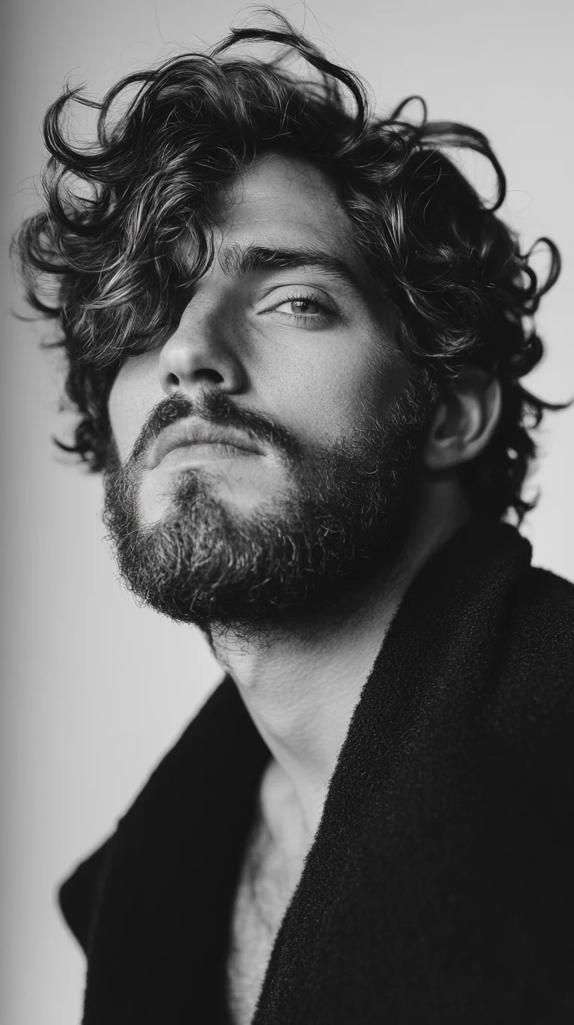 Embrace the Effortless Elegance of a Full, Textured Beard
