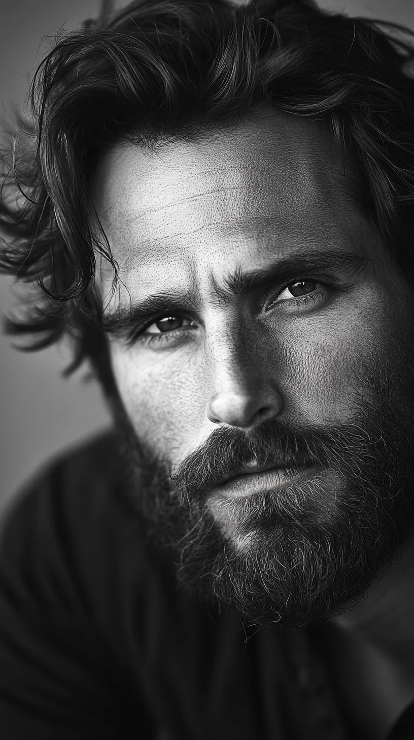 Embrace the Rugged Charm: The Full, Textured Beard Trend
