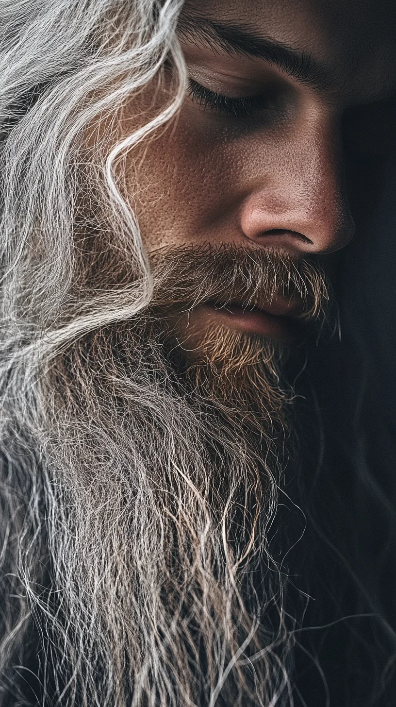 Embrace the Rugged Elegance of the Long and Lush Beard Style