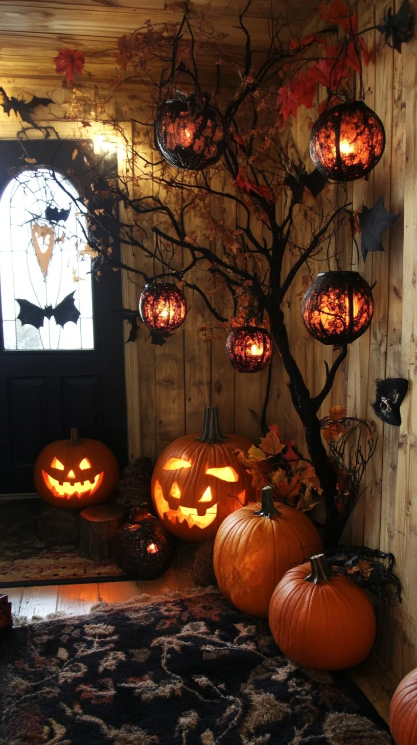 Embrace the Spooktacular Charm of Rustic Halloween Decor