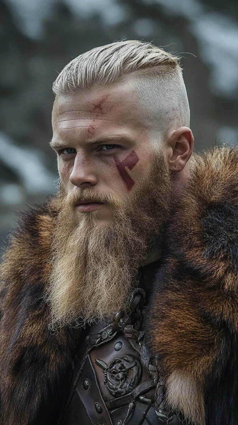 Embrace the Warrior Spirit: The Bold and Rugged Viking Beard Style