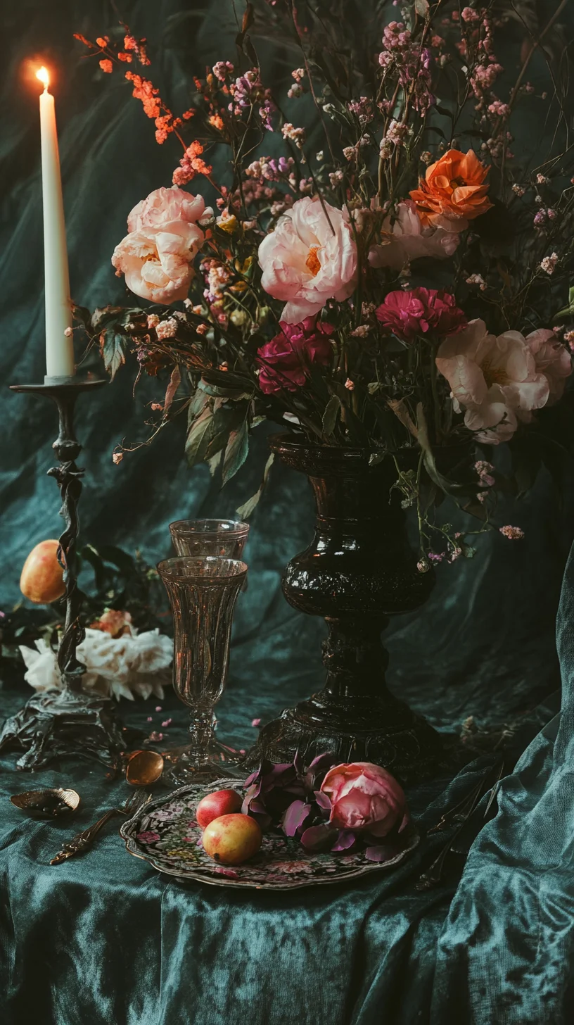 Embrace Timeless Elegance with Romantic Vintage Floral Décor