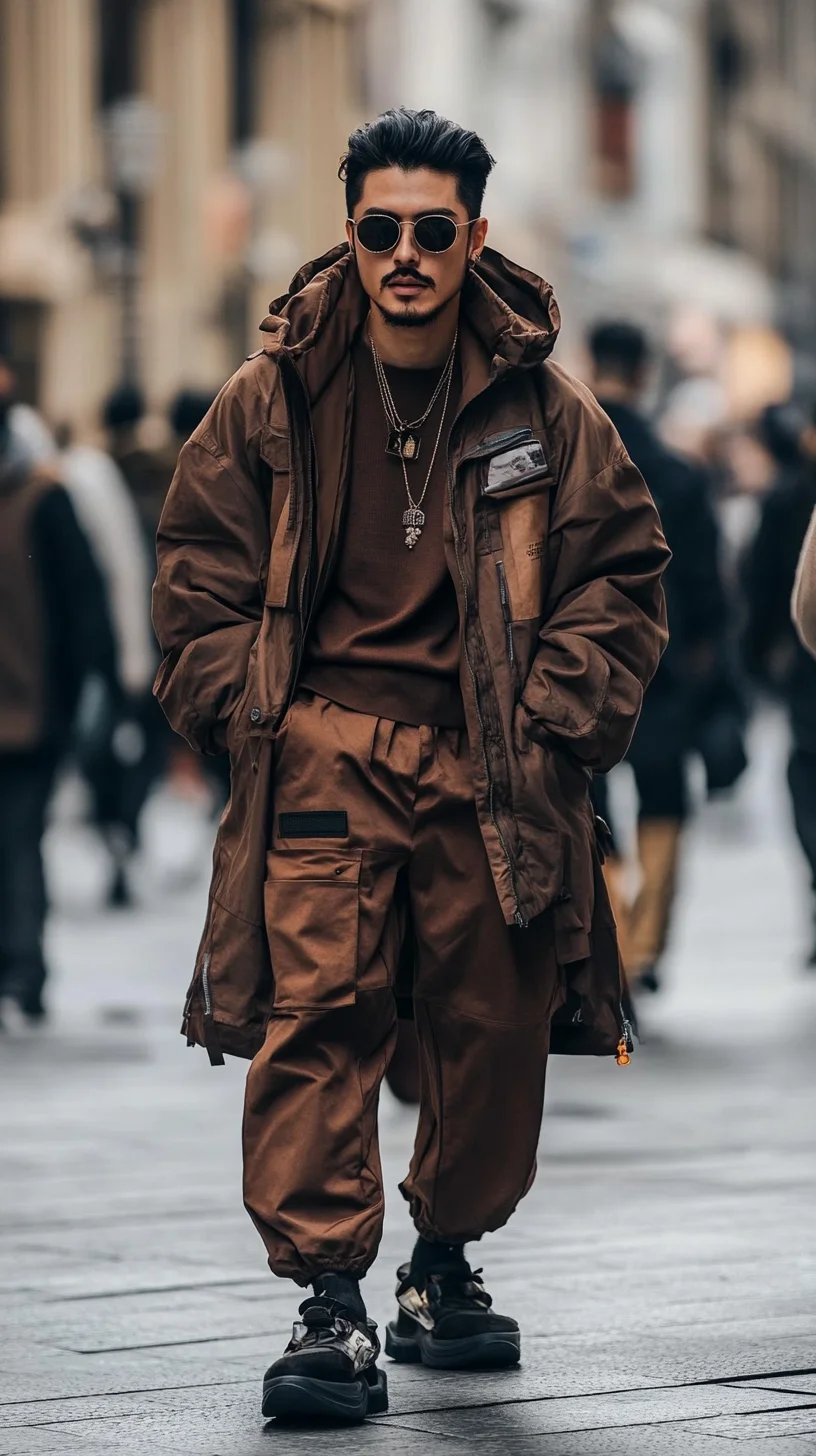 Embrace Urban Comfort: Elevate Your Street Style with Earthy Tones