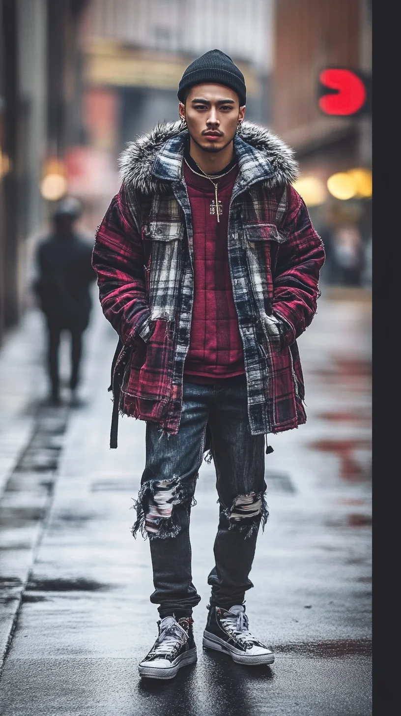 Embrace Urban Cool: The Effortless Edge of Layered Streetwear Style
